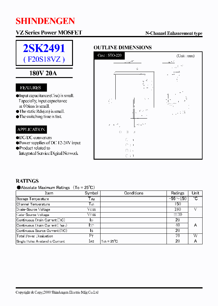 2SK2491_5936914.PDF Datasheet