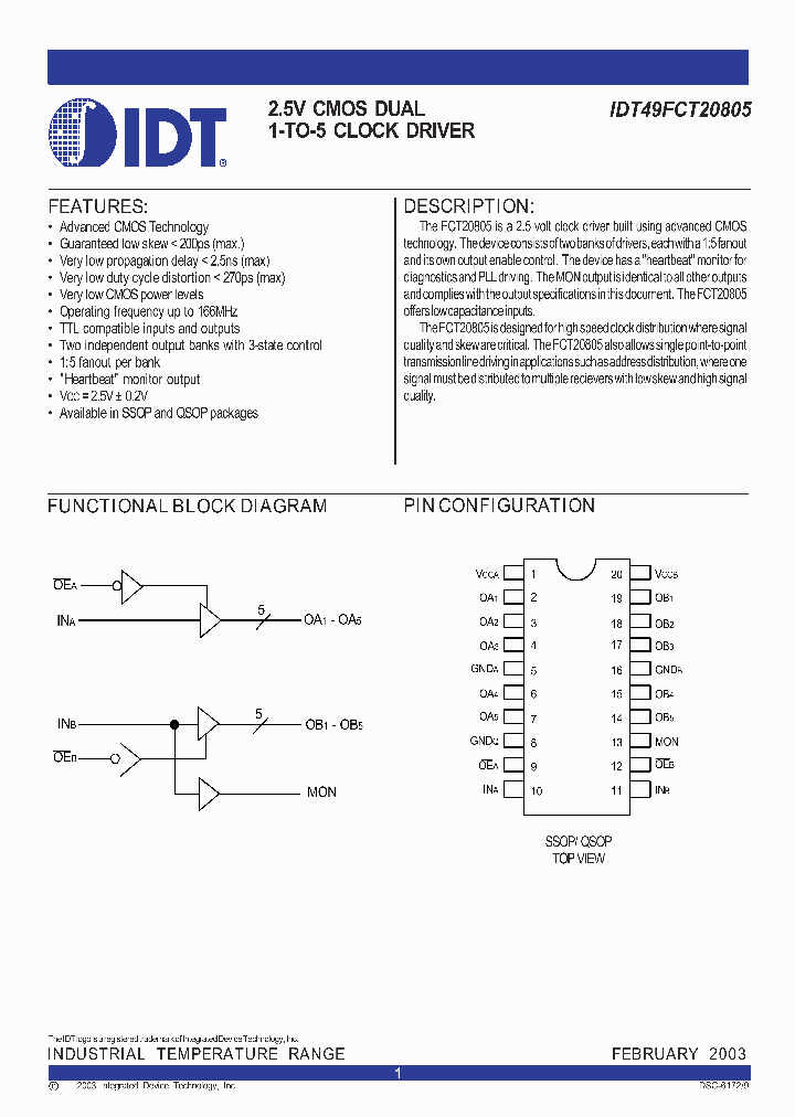 IDT49FCT20805QI8_5944372.PDF Datasheet