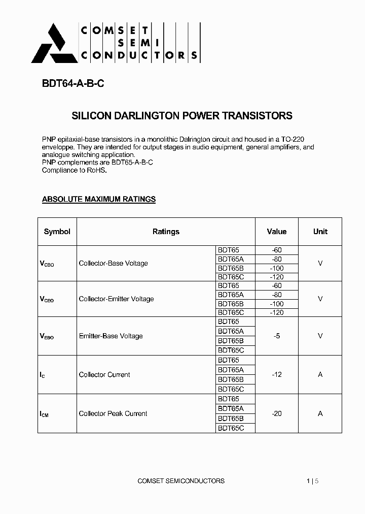 BDT64A_5956880.PDF Datasheet