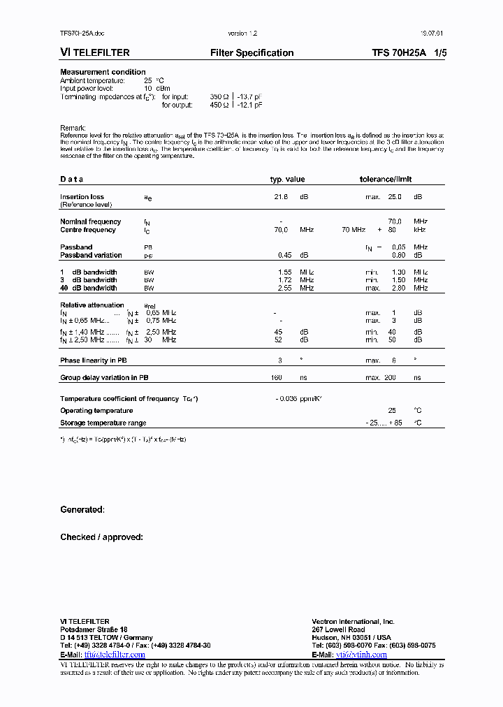 TFS70H25A_5961242.PDF Datasheet