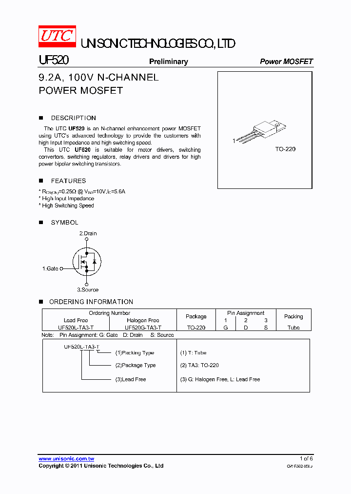 UF520L-TA3-T_5960043.PDF Datasheet