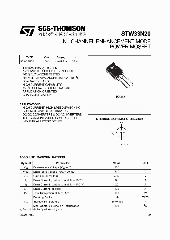 STW33N20_5966553.PDF Datasheet