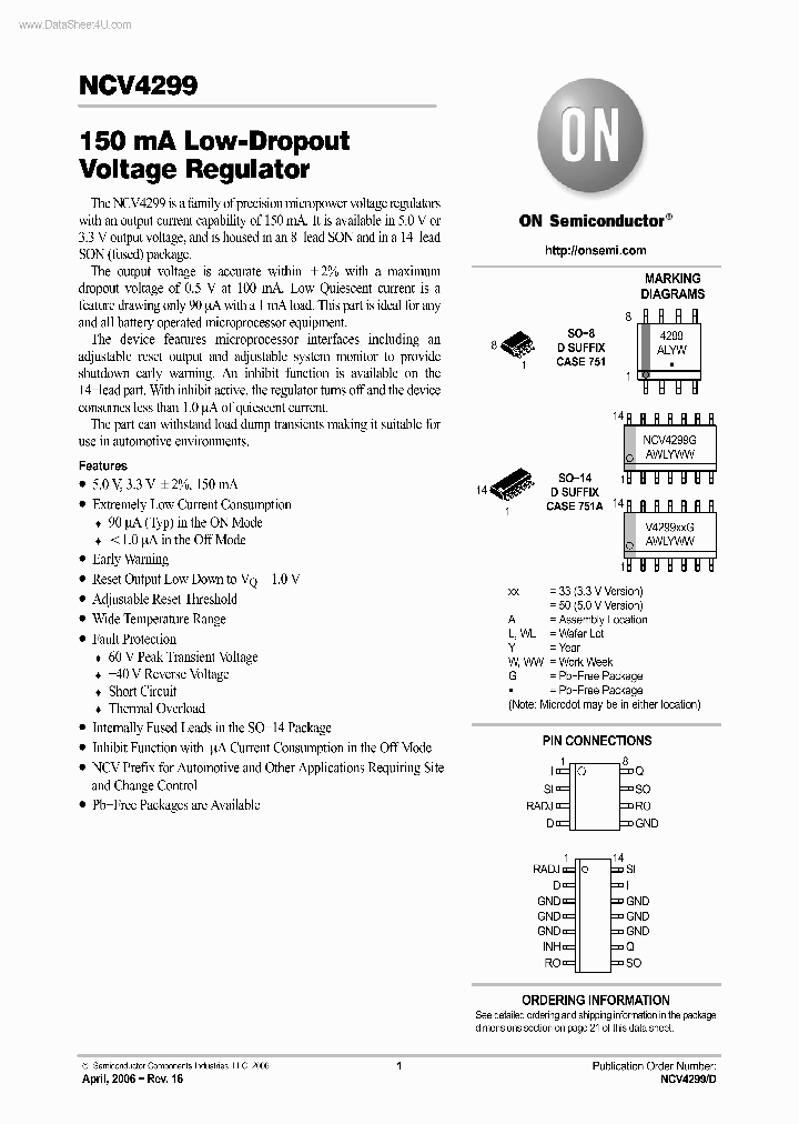 NCV4299_5975660.PDF Datasheet