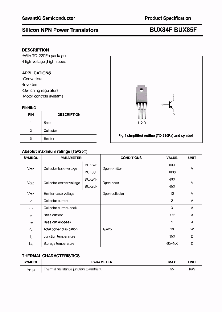 BUX84F_5997757.PDF Datasheet