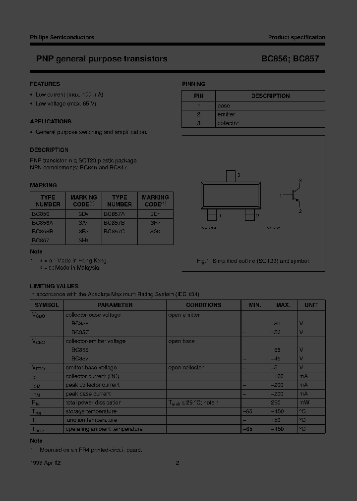 BC857BTR_6031526.PDF Datasheet