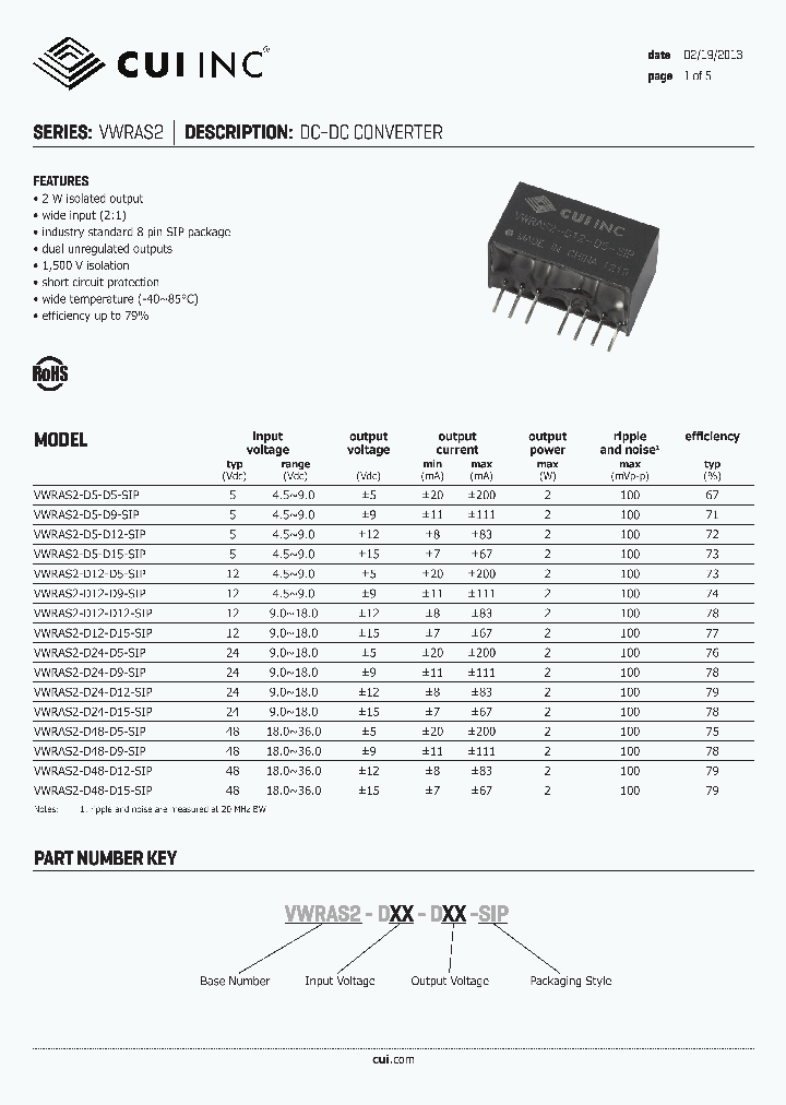 VWRAS2_6099395.PDF Datasheet