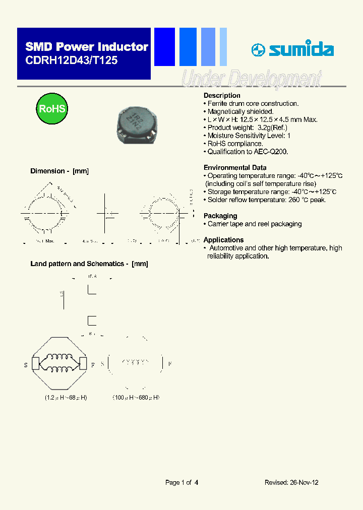 CDRH12D43T125_6126968.PDF Datasheet