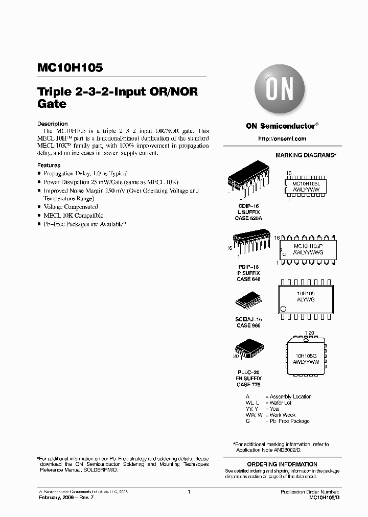 MC10H105FNR2G_6135755.PDF Datasheet