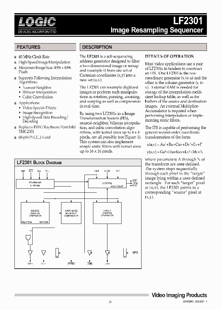 LF2301_6135453.PDF Datasheet