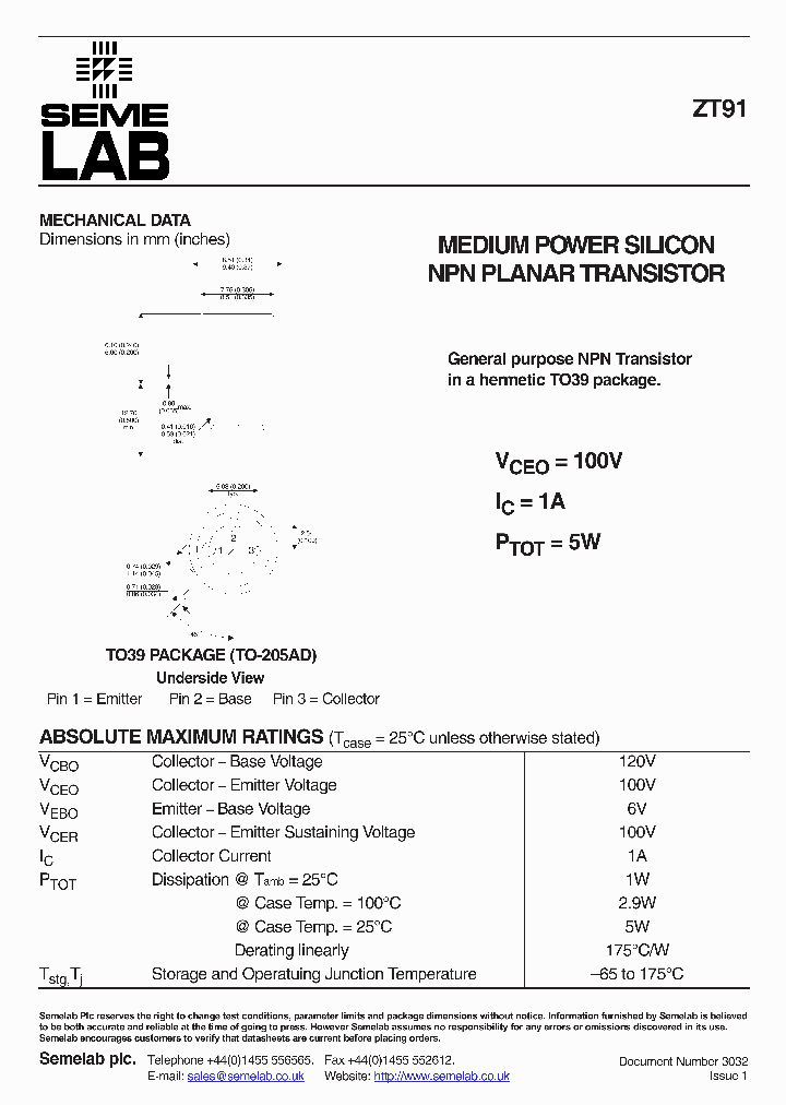ZT9101_6251089.PDF Datasheet