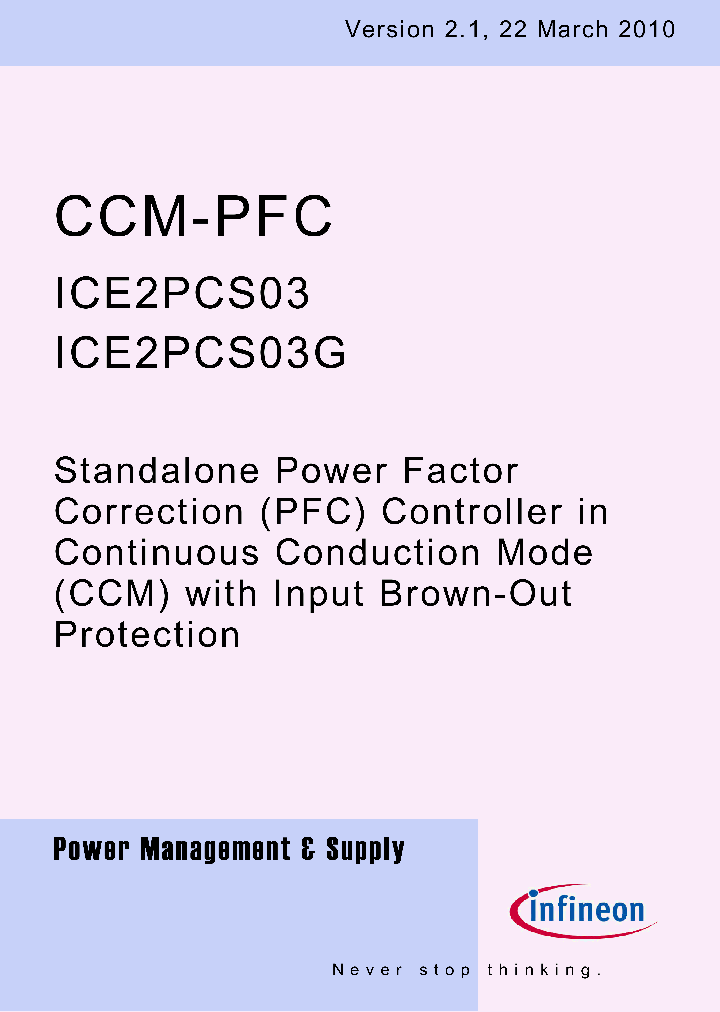 ICE2PCS03_6280503.PDF Datasheet