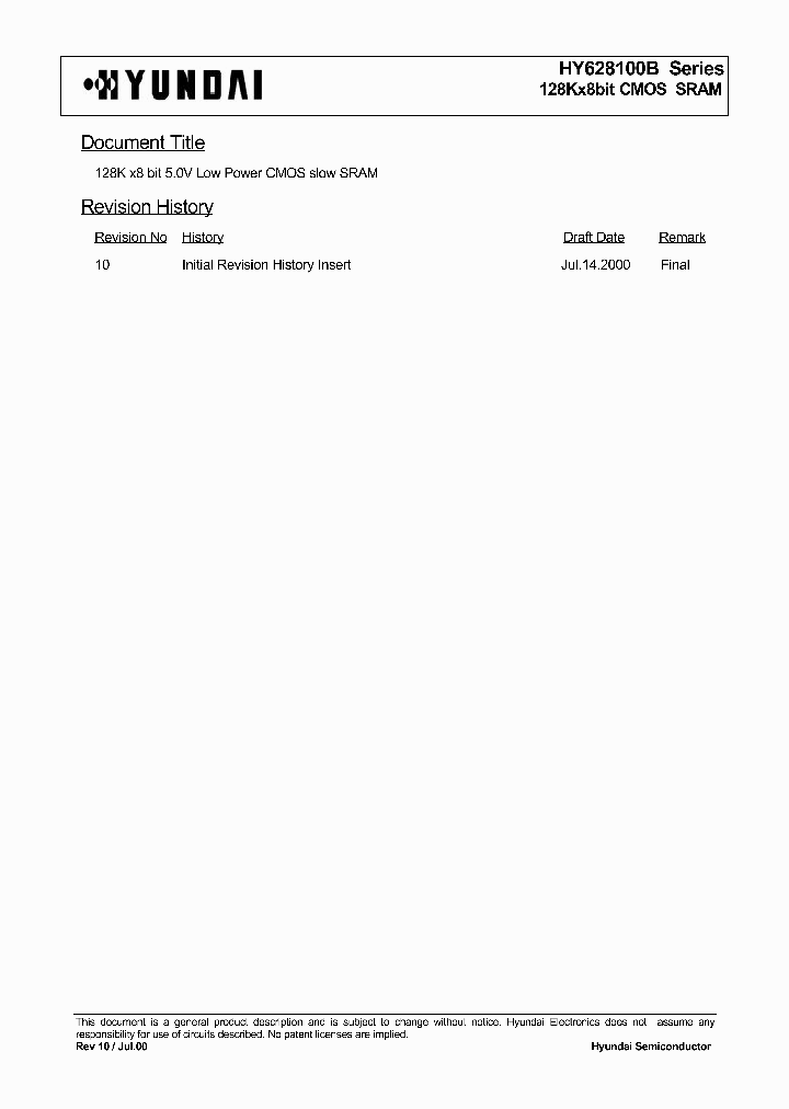 HY628100BLLG-70_6312502.PDF Datasheet