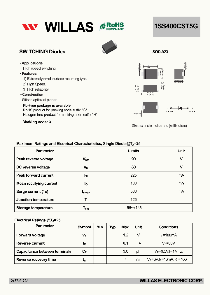 1SS400CST5G_6325124.PDF Datasheet