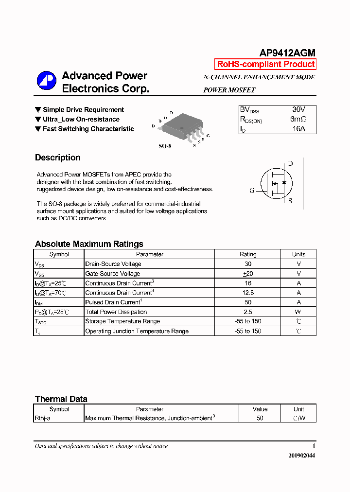 AP9412AGM_6346730.PDF Datasheet