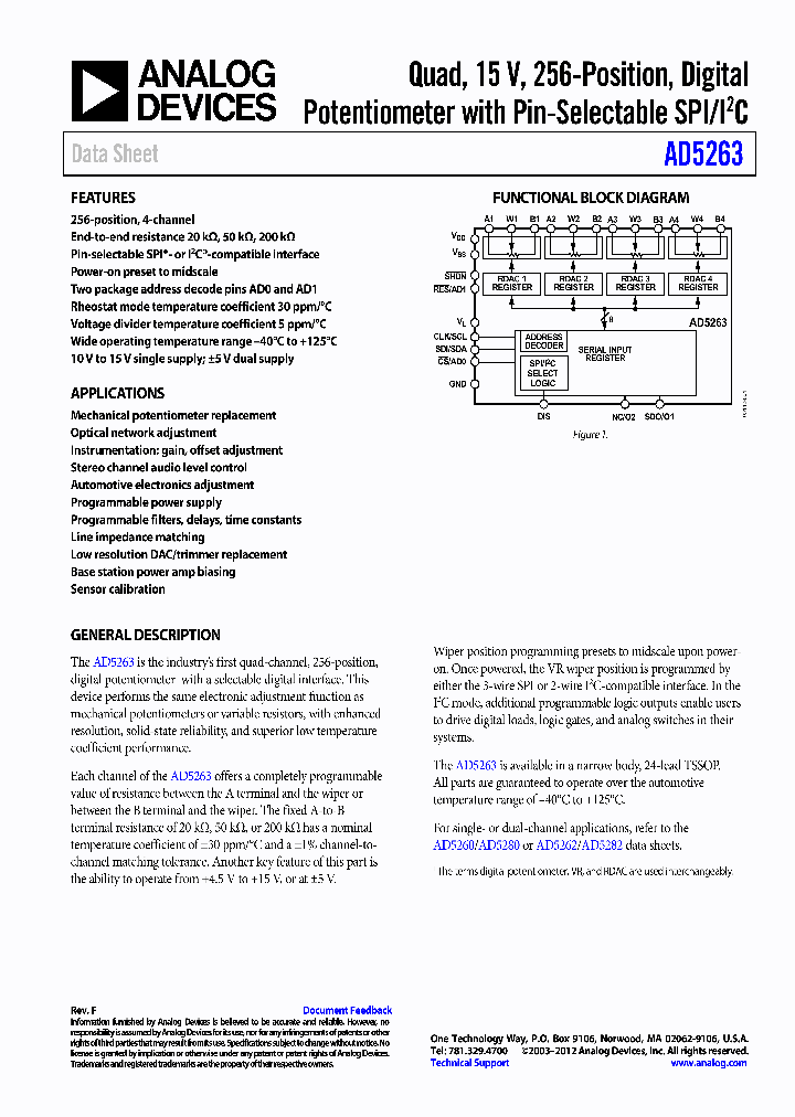 AD5263BRUZ20-REEL7_6373176.PDF Datasheet