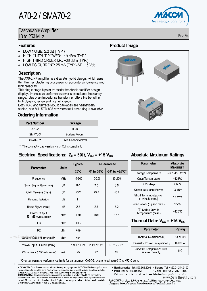 SMA70-2_6382605.PDF Datasheet