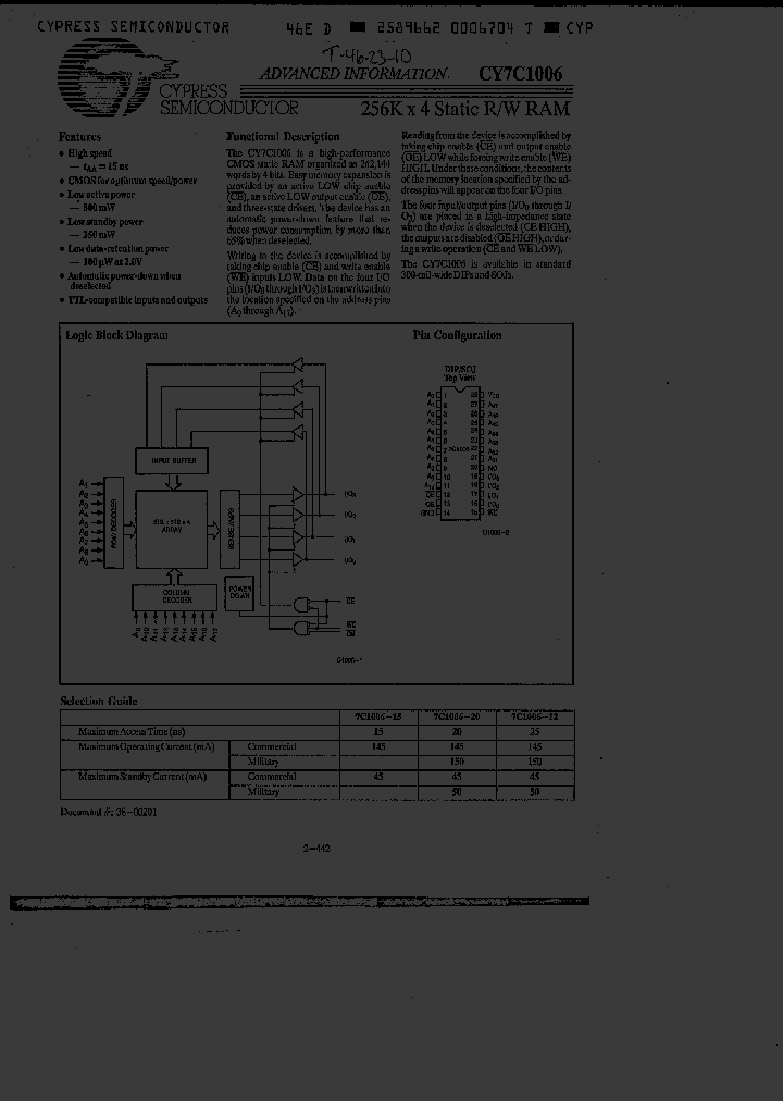 CY7C1006-20DC_6398721.PDF Datasheet