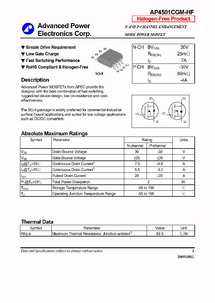 AP4501CGM-HF_6403326.PDF Datasheet