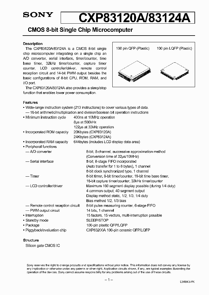 CXP83120AR_6413376.PDF Datasheet