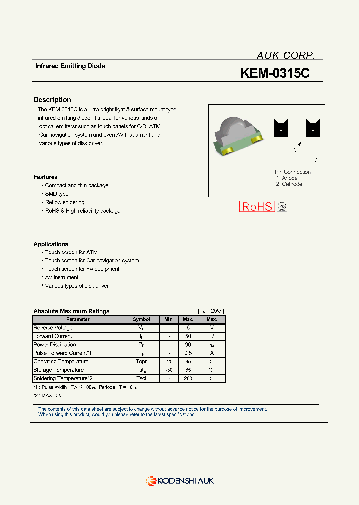 KEM-0315C_6421842.PDF Datasheet