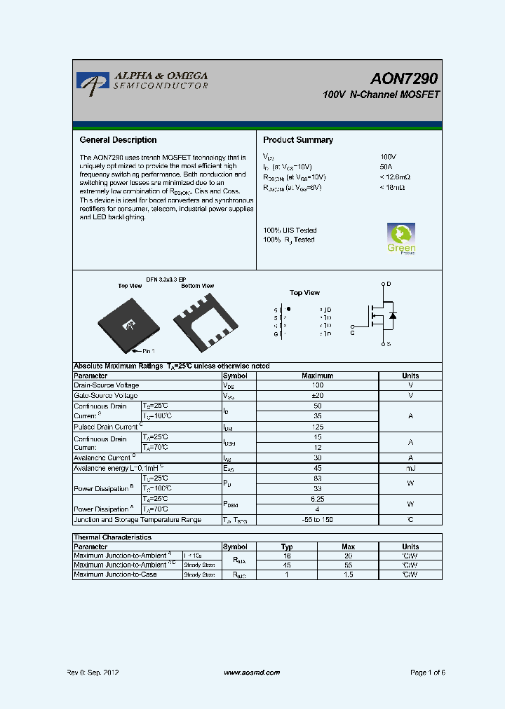 AON7290_6423317.PDF Datasheet