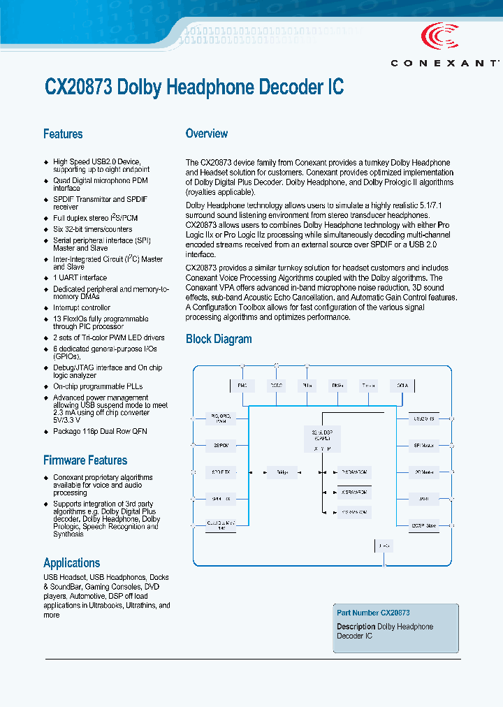 CX20873_6439189.PDF Datasheet