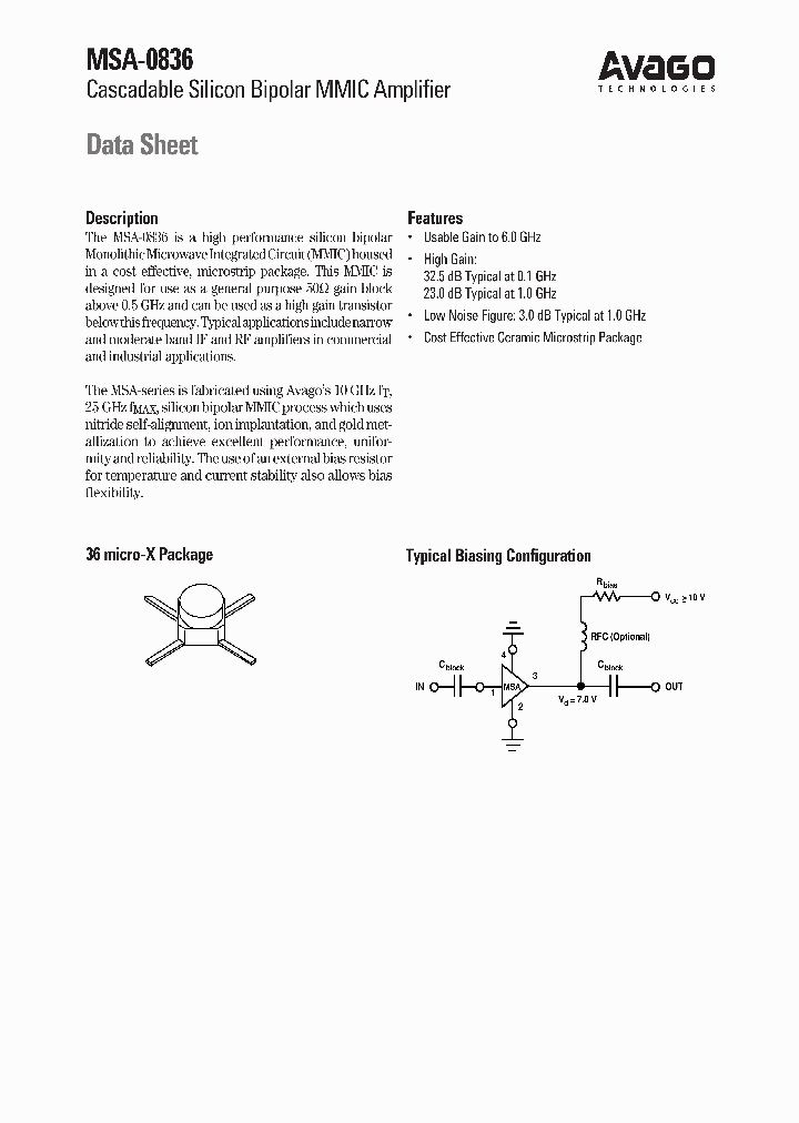 MSA-0836-TR1G_6451232.PDF Datasheet