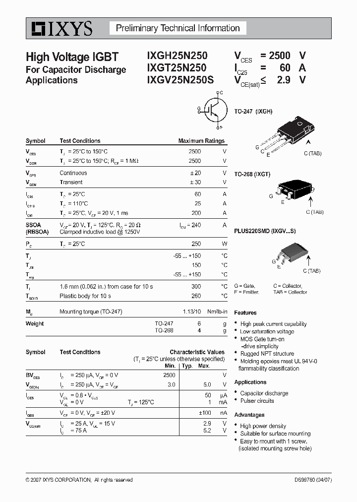 IXGV25N250S_6464922.PDF Datasheet