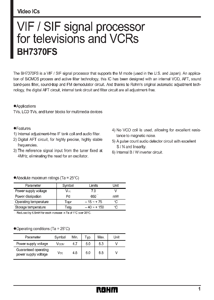 BH7370FS_6503187.PDF Datasheet
