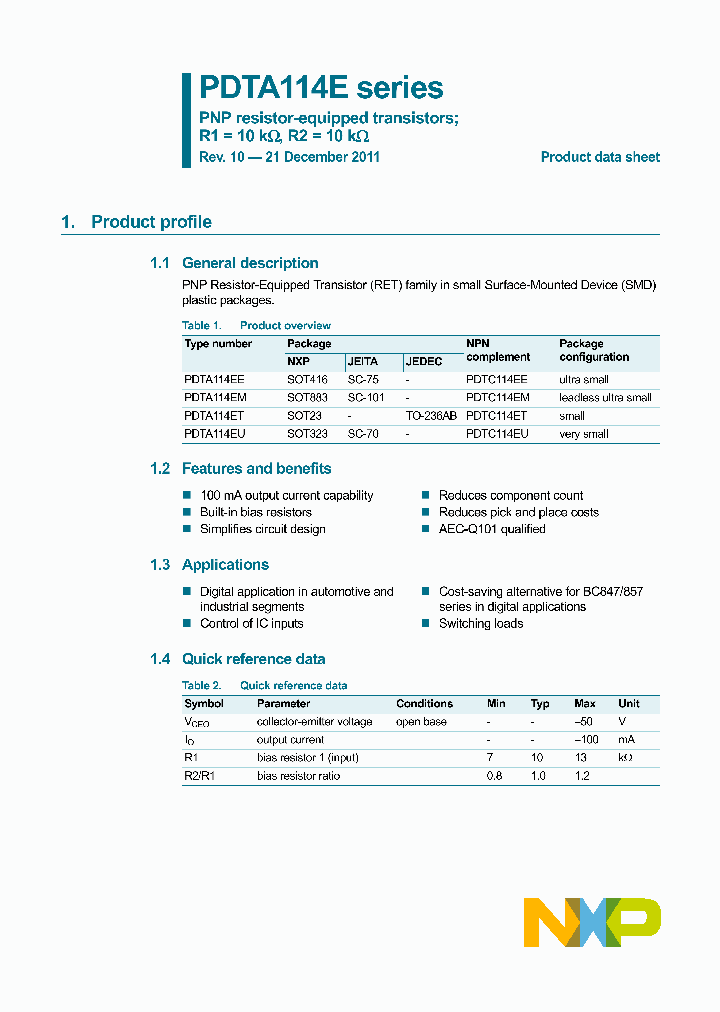 PDTA114EU115_6511932.PDF Datasheet