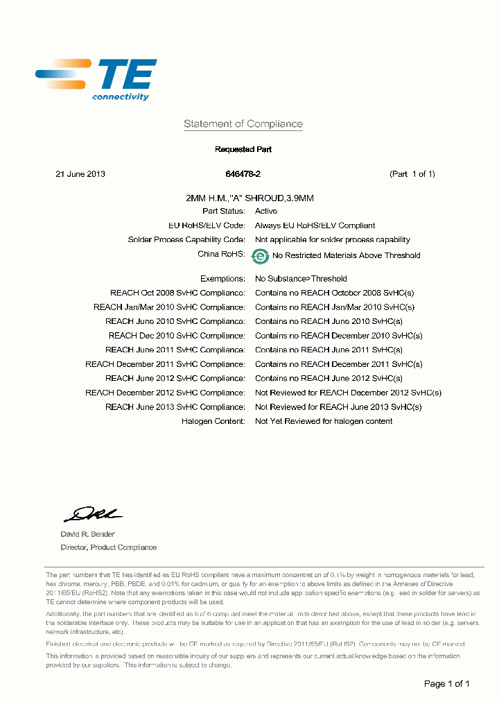 646478-2_6537505.PDF Datasheet