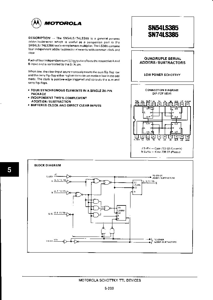 SN74LS385_6582541.PDF Datasheet