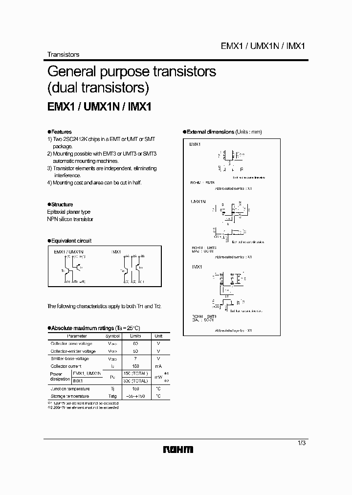 IMX1T110_6589610.PDF Datasheet