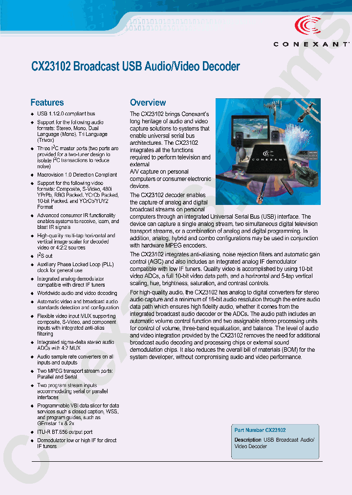 CX23102_6593867.PDF Datasheet