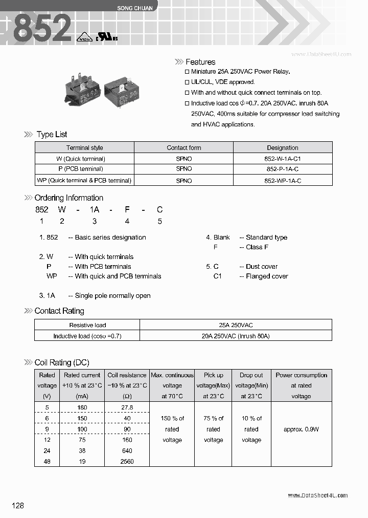 852-P-1A-C1_6590246.PDF Datasheet