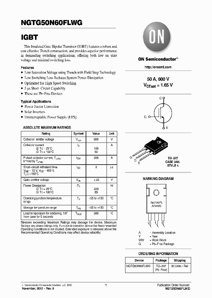 NGTG50N60FLWG_6598862.PDF Datasheet