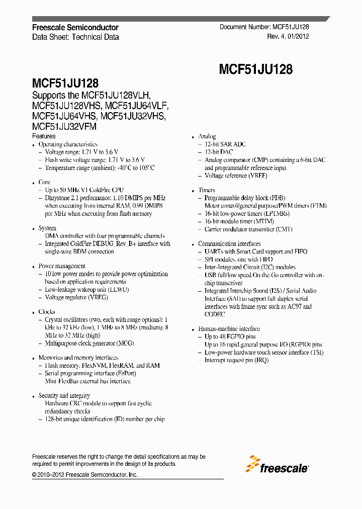 MCF51JU64VLF_6599579.PDF Datasheet