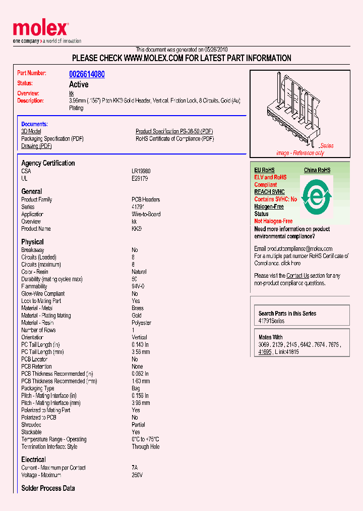 0026614080_6617533.PDF Datasheet