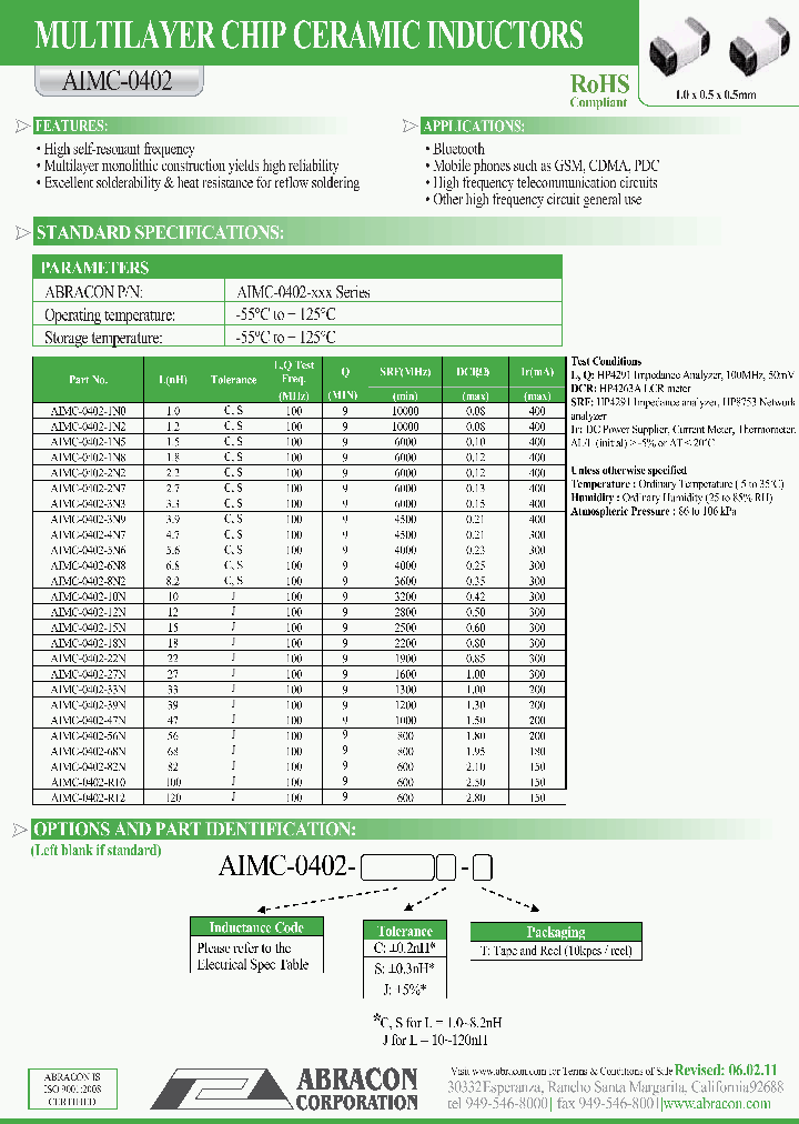 AIMC-0402-10NK-T_6616345.PDF Datasheet