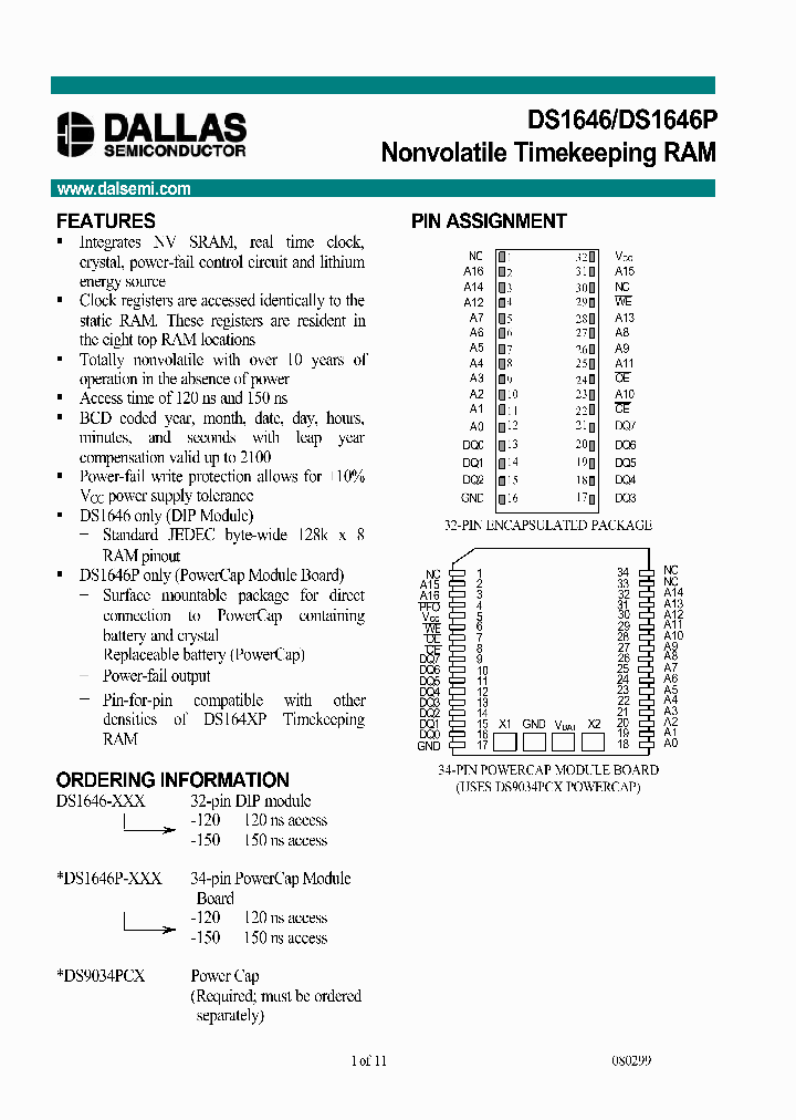 DS1646P-120_6615304.PDF Datasheet