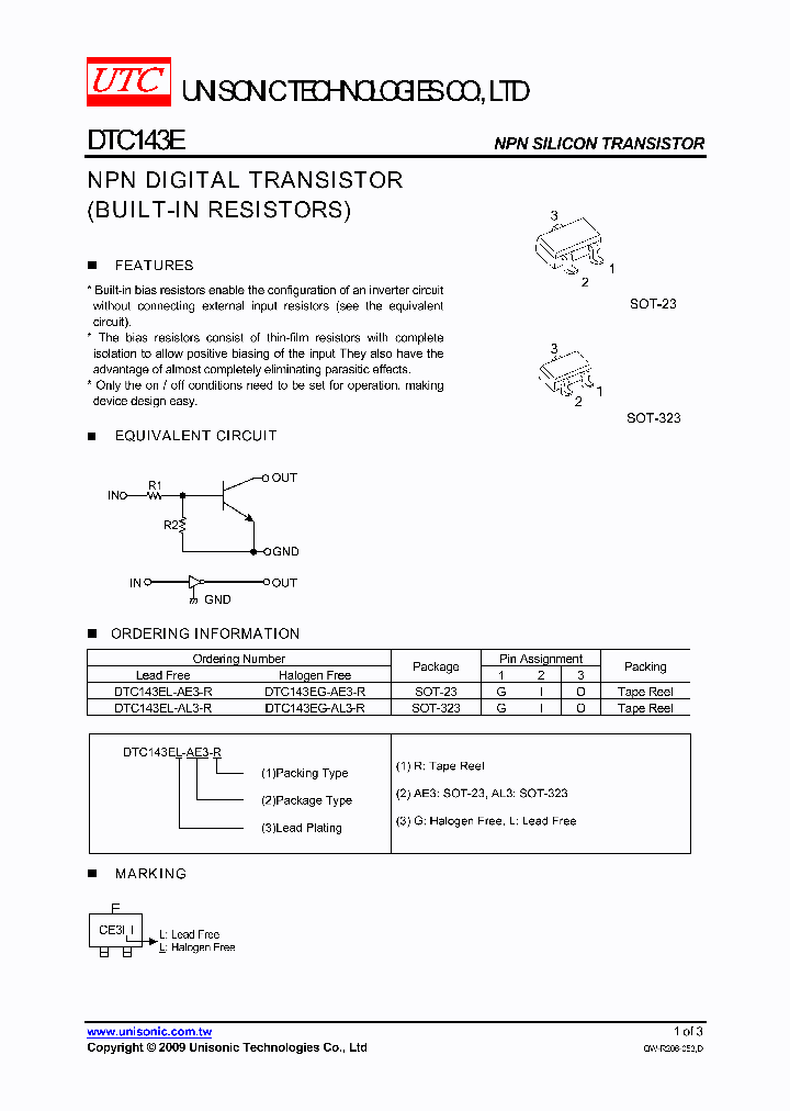 DTC143EL-AE3-R_6623163.PDF Datasheet