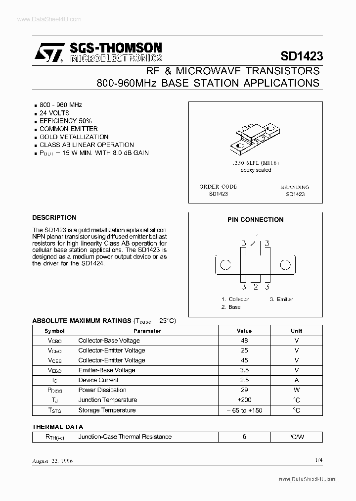 SD1423_6715656.PDF Datasheet