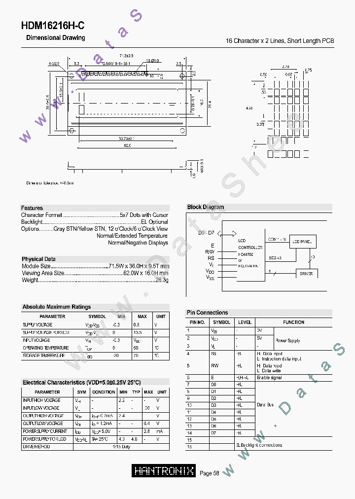 HDM16216HC_6731807.PDF Datasheet