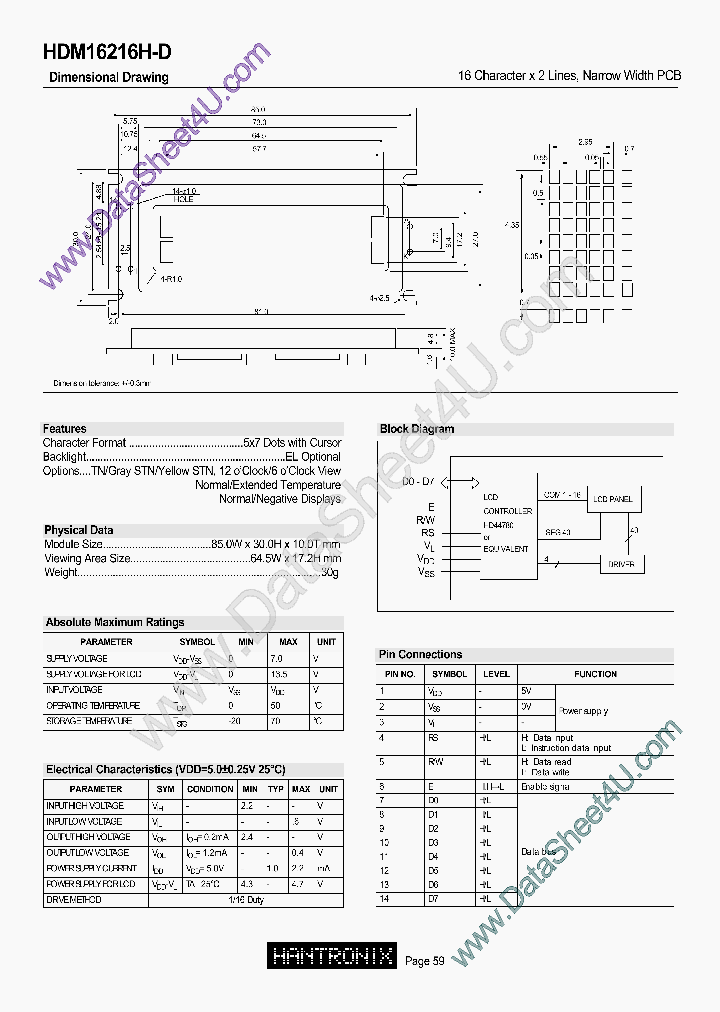 HDM16216HD_6731808.PDF Datasheet