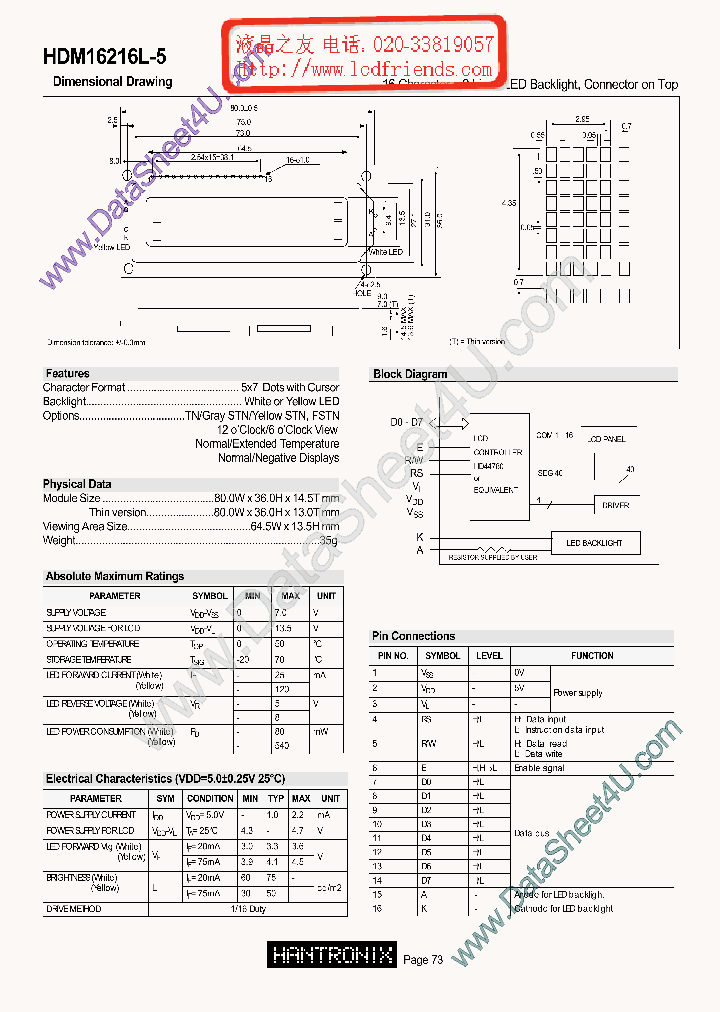 HDM16216L5_6731812.PDF Datasheet