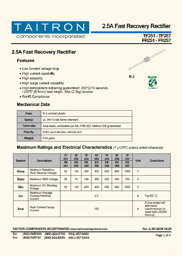 TF251_6744025.PDF Datasheet