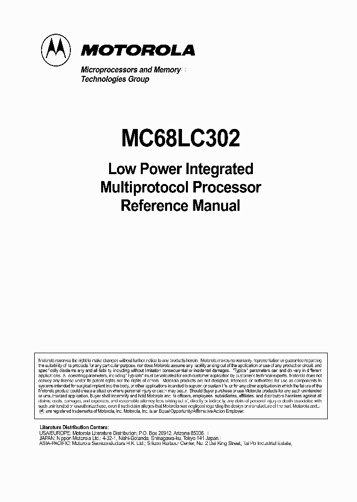 MC68LC302PU16_6659953.PDF Datasheet