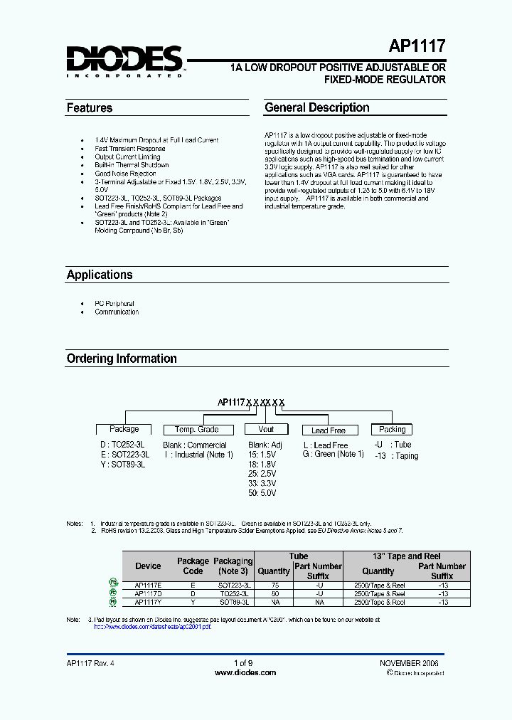 AP1117EI18L-13_6670476.PDF Datasheet