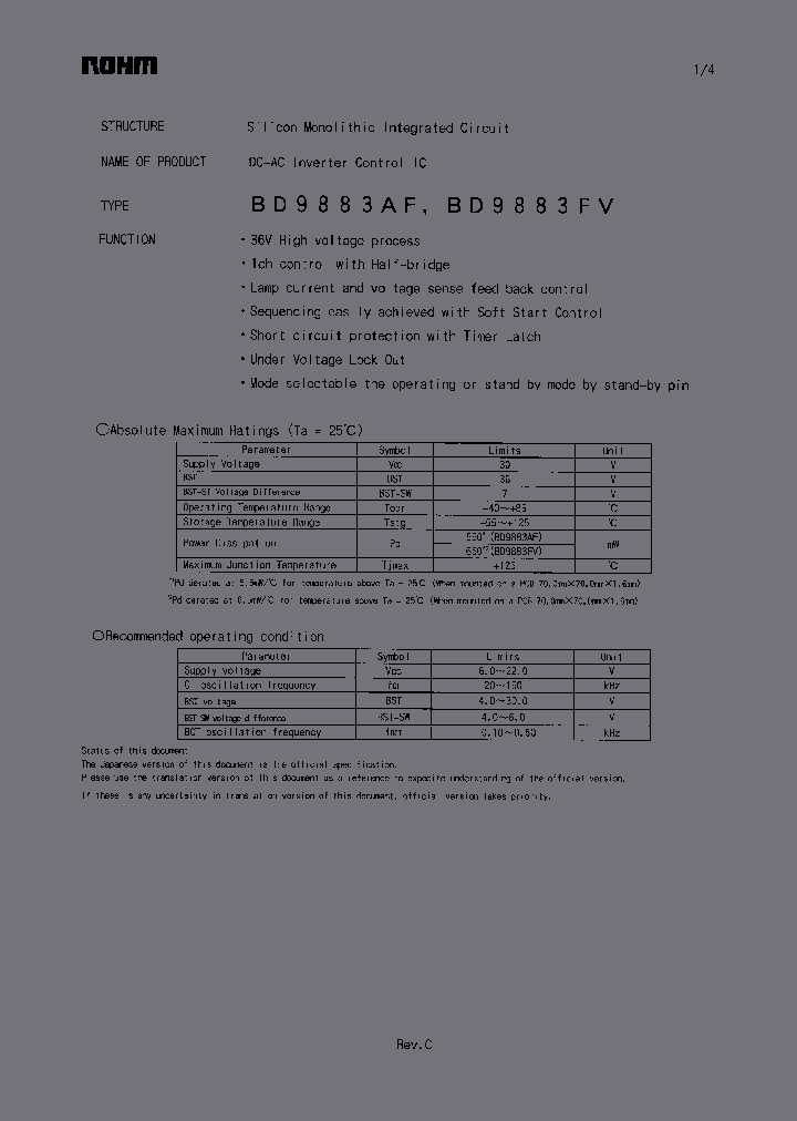 BD9883FV_6659494.PDF Datasheet