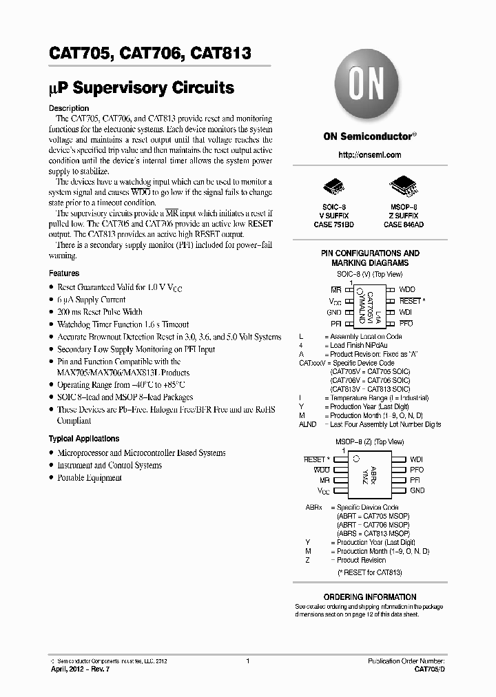 CAT706SVI-GT3_6875257.PDF Datasheet